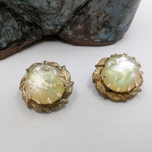 Vintage clip on earrings